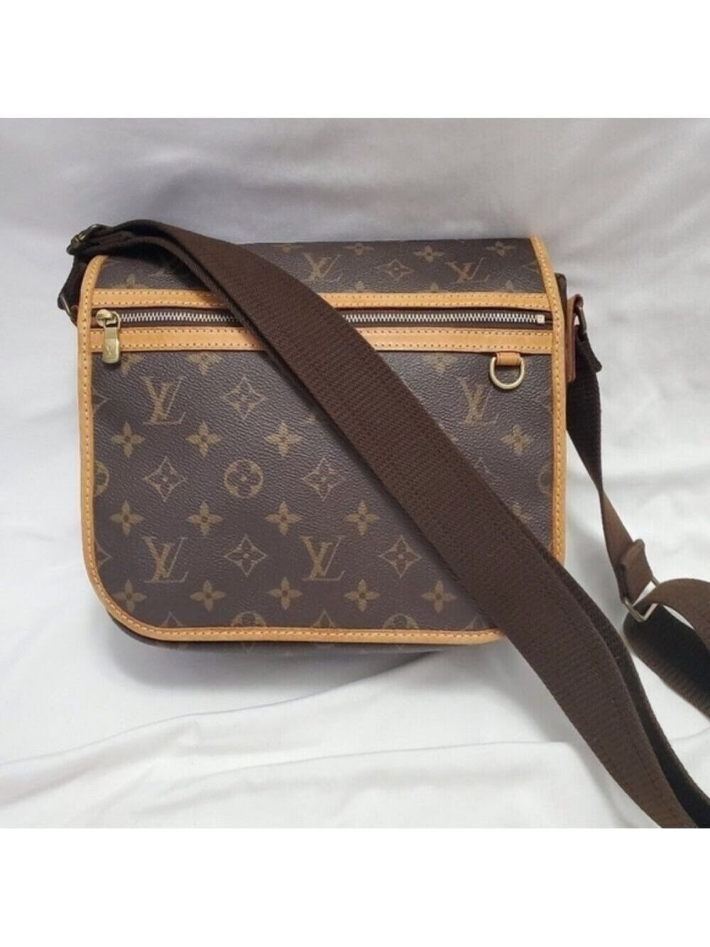 Authentic Louis Vuitton Monogram Messenger Bag Crossbody Unisex Travel